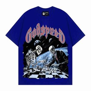 Godspeed Blue Graphic Tee - Short Sleeve